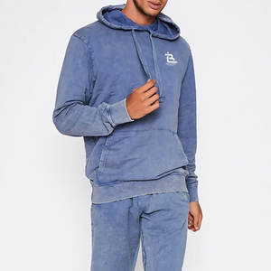 Vêtements d'hiver, sweats à capuche délavés à l'acide, sweats à capuche unis délavés à l'acide, vêtements de mode, sweats à capuche délavés à l'acide - Product Image 6