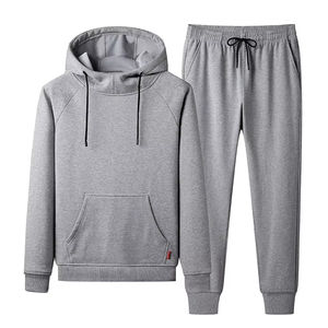 Survêtement de sport en gros, sweat-shirt, 2026, nouveau style, uni, en coton, unisexe - Product Image 1