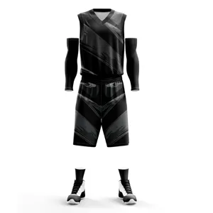 도매 맞춤형 팀 스포츠 착용 맞춤형 농구 유니폼 세트 농구 유니폼 성인용 농구 반바지.