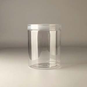 Most Popular 1oz 2oz 3oz 4oz 8oz clear Round <b>Pet</b> Plastic Jar <b>Food</b> Grade Plastic <b>Container</b> - Product Image 5
