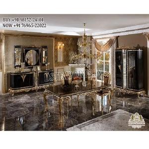 Magnifique ensemble de salle à manger au design mexicain pour la maison meubles de salle à manger turcs ensemble de meubles de salle à manger incurvés classiques - Product Image 1