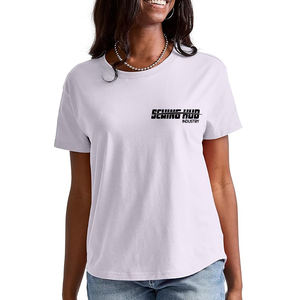 Transpirable Fabricantes Custom 100 algodón completo Impreso Camisetas Camiseta de manga corta Mujeres prendas de vestir y ropa casual - Product Image 6