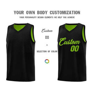 Vêtements de sport de basket-ball respirants de haute qualité pour hommes, plus les options de taille avec ensemble d'uniformes imprimés du Pakistan - Product Image 3