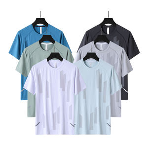 Custom 250G 100% Cotton <b>White</b> <b>T</b>-<b>Shirt</b> for Men Oversize <b>Plain</b> Blank Knitted Fabric With O-Neck Organic Cotton <b>T</b>-<b>shirt</b> - Product Image 5