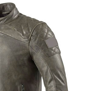 Chaquetas de motociclista para hombre hechas a medida con cuello levantado de manga completa y resistente al viento para uso al aire libre incluye embalaje personalizado - Product Image 4