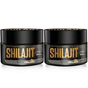 Extrait de Shilajit de qualité alimentaire supérieure avec acide fulvique, formule bien-être à absorption rapide en bouteille - Product Image 1