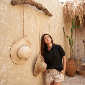 เสื้อยืดลำลองยูนิเซ็กซ์ BEAM 300gsm ผ้าฝ้าย 100% ไม่ถักทอ ซักเอนไซม์ ผ้าเปล่า สีพื้น ไซส์ใหญ่ ระบายอากาศ ซึมซับเหงื่อ แห้งเร็ว - Product Image 4