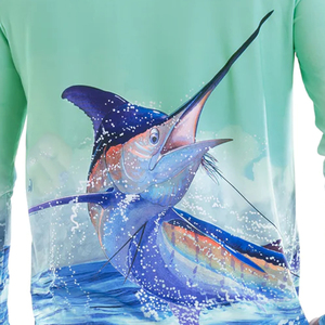 เสื้อผ้ากีฬาตกปลาแบบมืออาชีพ คุณภาพสูง ระบายอากาศได้ดี แห้งเร็ว แขนยาว ผลิตตามสั่ง ขนาดตามสั่ง ผ้าโพลีเอสเตอร์/คอตตอน - Product Image 4