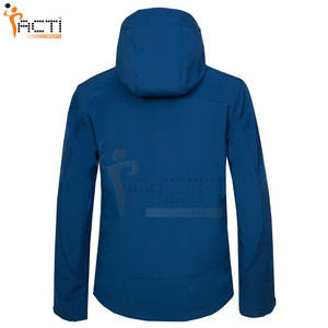 Nueva tendencia, chaqueta Softshell de diseño personalizado, chaqueta Softshell de tela de poliéster con bolsillos con cremallera - Product Image 2