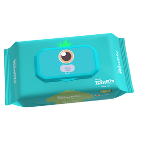 Kinkin 100-Piece Baby <b>Wet</b> <b>Wipes</b> Best Price Non-Woven Fabric <b>Wipes</b> with Purified Water for Baby Cleaning - Product Image 1