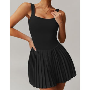 Vestido DE TENIS transpirable La mejor calidad Ropa deportiva de secado rápido Vestido de uniforme de tenis de paleta Hecho en Pakistán - Product Image 5