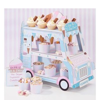 Straße Eis Auto LKW Dessert LKW Kuchen Tablett Kuchen Tablett Party Hochzeit Herzstück Kuchenst änder