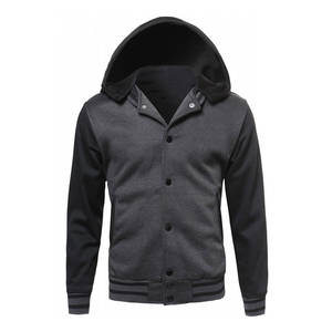 Sweat à capuche zippé en polaire pour homme, nouvelle collection, qualité supérieure, style moderne, taille XS, couleur unie, best-seller - Product Image 1