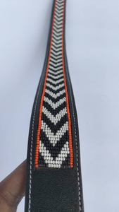 Cinturón para mujer, cinturón de cuero, cinturón personalizado, regalo para él, cinturón de vaquero, cinturón de cuero con cuentas - Product Image 3