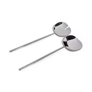 Ustensiles de cuisine, outils de cuisine, cuillères et fourchettes à salade en acier inoxydable pour un usage domestique ou en restaurant - Product Image 3