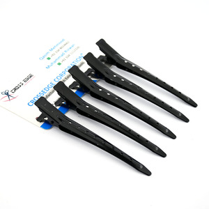 Professional Metal Duck Billed <b>Hair</b> Alligator Durable Non Slip Salon <b>Hair</b> <b>Clips</b> Large Duck Bill <b>Hair</b> <b>Clip</b> Stainless Steel - Product Image 5