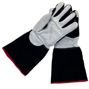 Gants de sécurité en cuir de vachette fendu Tig fendu personnalisé pour travaux de construction - Product Image 2