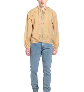 Custom Over Size <b>Men</b> Nylon Zipper Windbreaker <b>Jacket</b> Solid Color <b>Summer</b> Wear Gym Fitness Breathable Hooded Windproof <b>Jacket</b> - Product Image 3