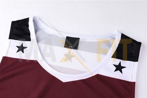 Maxfit ชุดกีฬาสำหรับผู้ชาย, ชุดกีฬาผ้าฝ้ายระบายอากาศได้ดีปรับแต่งได้กางเกงขาสั้น100% ขายดีพร้อมโลโก้ - Product Image 5