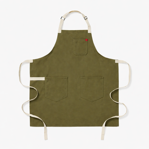 Factory Wholesale <b>Apron</b> Thickened Polyester Cotton Canvas <b>Apron</b> New Household <b>Kitchen</b> <b>Aprons</b> - Product Image 5