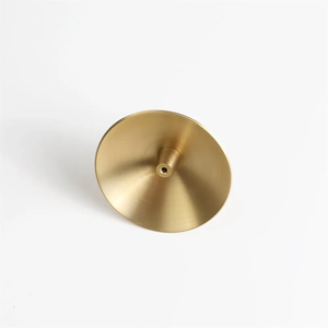 แท่นวางธูปตกแต่งแบบพกพาได้แท่นวางธูปหอมทองเหลือง - Product Image 4