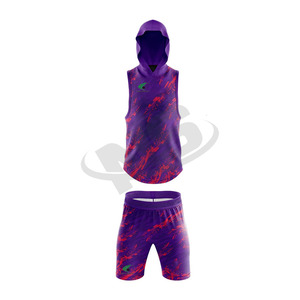 Ensemble d'uniformes de football drapeau 7v7 personnalisé maillot de football américain OEM sublimé sans manches Compression vêtements d'équipe professionnels 2025 - Product Image 5
