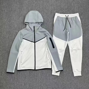 <b>Top</b> Quality Pure Cottons Men's Set Sportswear for Men's Sets Training Wear Joggers Sets Windbreaker Gyms Wears Men's Tracksuit - Product Image 3