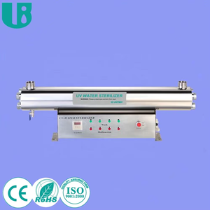 Purificatore d'Acqua UV di Alta Qualità 48GPM SUV-G48, Sterilizzatore UV per Disinfezione Acqua, Luce UVC 220W in Acciaio Inox 304, Garanzia 1 Anno per Acquari e Piscine - Product Image 3