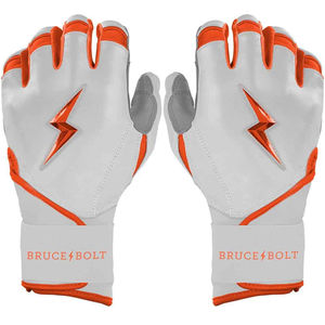 Venta al por mayor de cuero de primera calidad Softball guantes de entrenamiento de béisbol transpirable ligero ecológico Velcro Correa guantes de bateo - Product Image 1