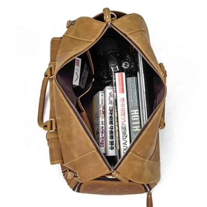 Bolsa de deporte unisex con cierre de cremallera impermeable y bolsillo aislado para zapatos para viajes de fin de semana - Product Image 4