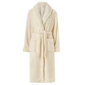 Peignoir en flanelle épaissie pour hommes 100% coton hiver garder au chaud manches longues décontracté maison vêtements Simple confortable - Product Image 4