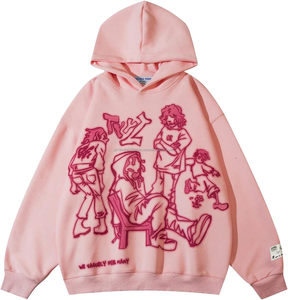 Sudaderas con capucha gráficas para hombre Y2k Sudaderas con capucha de gran tamaño Streetwear Sudadera con capucha Casual Harajuku Sudadera con capucha - Product Image 1