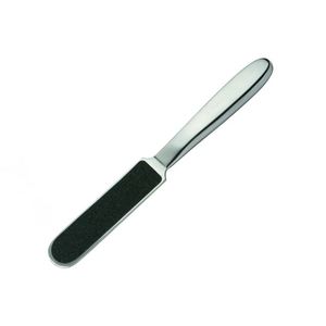 Vente en gros de lime à pied en acier inoxydable lime à ongles pédicure personnalisée dissolvant de callosités 100/180 jetable double face directement de l'usine - Product Image 4