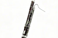 Hot Sale Professional Maple Wood Bassoon, Solid Maple Body Silver Plated Nickel Silver Keys Woodwind Musical Instrument