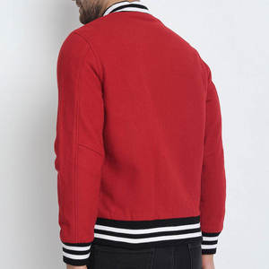Veste universitaire personnalisée pour hommes et femmes, couleur unie, vêtements décontractés pour l'hiver, service OEM, écologique, coupe-vent - Product Image 3