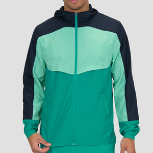 Wholesale <b>Men</b> <b>Waterproof</b> Windbreaker <b>Jacket</b> Hooded <b>Lightweight</b> Reflective Sports Coat Outdoor Windproof Casual <b>Jacket</b> - Product Image 1
