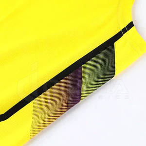 Personnalisable Double Face 100% Polyester Basketball Jersey Respirant Plus Size Réversible Uniforme Design - Product Image 4