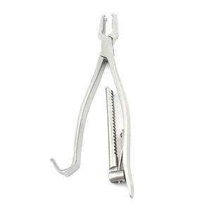 Super Thread Fixation Sterile Surgical Holding Forceps Kern Bone Holding Forceps 6 pouces avec cliquet Instrument orthopédique - Product Image 4