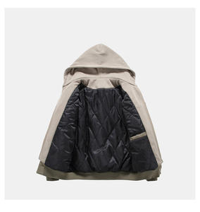 Chaquetas de satén personalizadas para hombre Chaqueta de equipo deportivo de satén de béisbol Tasa de venta total 2025 Chaqueta de satén - Product Image 3