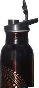 ขวดน้ำทองแดงคุณภาพสูงดีไซน์ทันสมัยหรูหราออกแบบโลโก้ได้ตามต้องการภาชนะใส่เครื่องดื่มเซรามิกสไตล์เรียบง่ายสำหรับการเดินทางและการใช้งานประจำวัน - Product Image 4