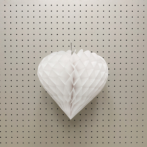 Elegant Classic Wedding Supplies Heart-Shape <b>Tissue</b> <b>Paper</b> Hanging Decoration for Christmas Wholesale - Product Image 5