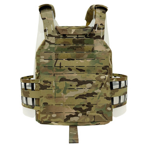 Assault Vest 500D Nylon Đa Mục Đích Molle Chiến Đấu Vest Hollow Thiết Kế Tấm Tàu Sân Bay Ngụy Trang Chiến Đấu - Product Image 4