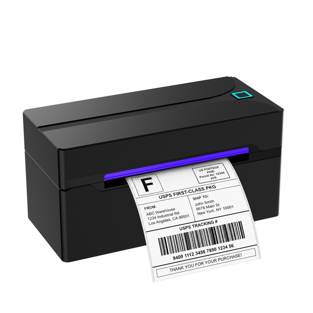 4x6 Thermal Shipping Label Printer USB Wired High Speed Inkless for Local Store Curbside Pickup in Store Local Delivery
