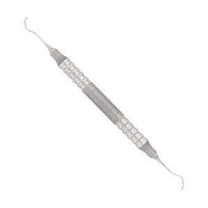 เครื่องทำฟันสเตนเลสสตีลสองปลายแบบพรีเมี่ยม, เครื่องมือสุขอนามัยทันตกรรมแบบแมนนวลทนสนิมฆ่าเชื้อโรคได้ - Product Image 3