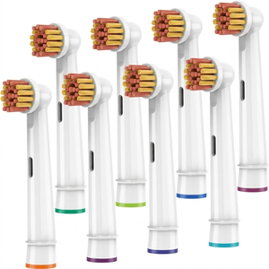 Cabezales de repuesto redondos genéricos para cepillos de dientes eléctricos Oral Bs, para el equilibrio del microbioma oral, recambios al por mayor de fábrica OEM - Product Image 1