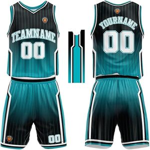 Uniformes de basket-ball réversibles à séchage rapide personnalisés Uniforme de basket-ball personnalisé pour jeunes pas cher à vendre - Product Image 6