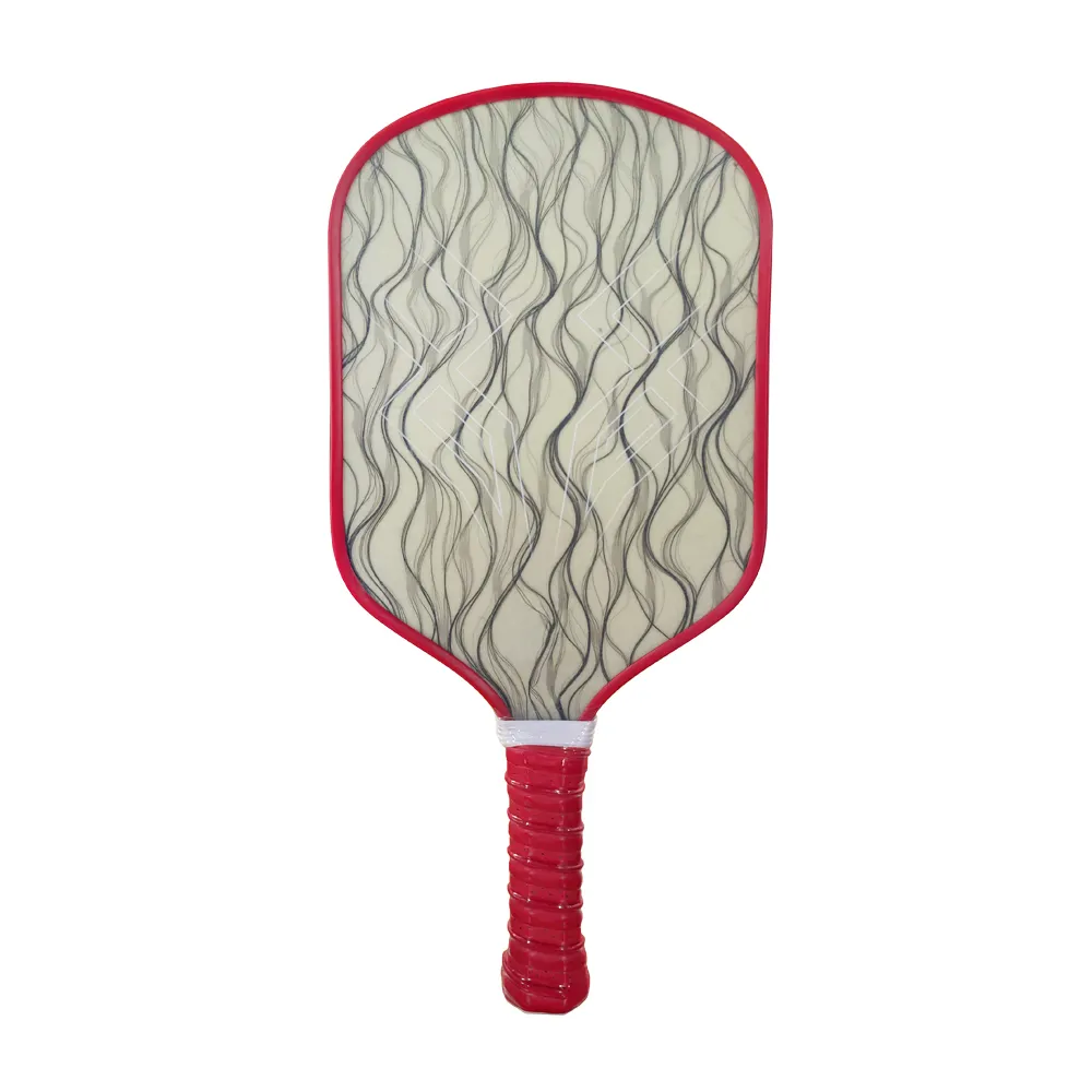 MOZKUIB Pagaies de Pickleball Rouge Raquette de Pickleball Cinétique en Fil Métallique Nouveau Style Pagaie de Pickleball Prêt à Expédier Neob