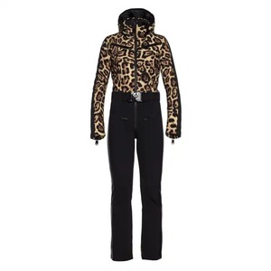 ชุดสกีแบบจั๊มสูทสำหรับผู้หญิง ขายดี พร้อมฮู้ดขนสัตว์ ชุดคลุมสำหรับเล่นสกีฤดูหนาว ไซส์ใหญ่ ชุดกันหิมะสำหรับเล่นกีฬาหิมะกลางแจ้ง - Product Image 4