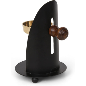 Brûleur d'encens réglable en laiton à vente rapide avec support en fer et manche en bois brûleur à charbon de bois brûleur d'encens réglable en hauteur - Product Image 3