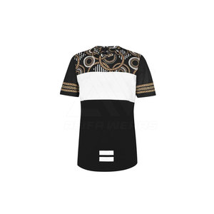 Camisetas de manga corta de Golf para hombre 2024 con patrón sólido de microfibra de secado rápido y ropa OEM con logotipo personalizado - Product Image 6
